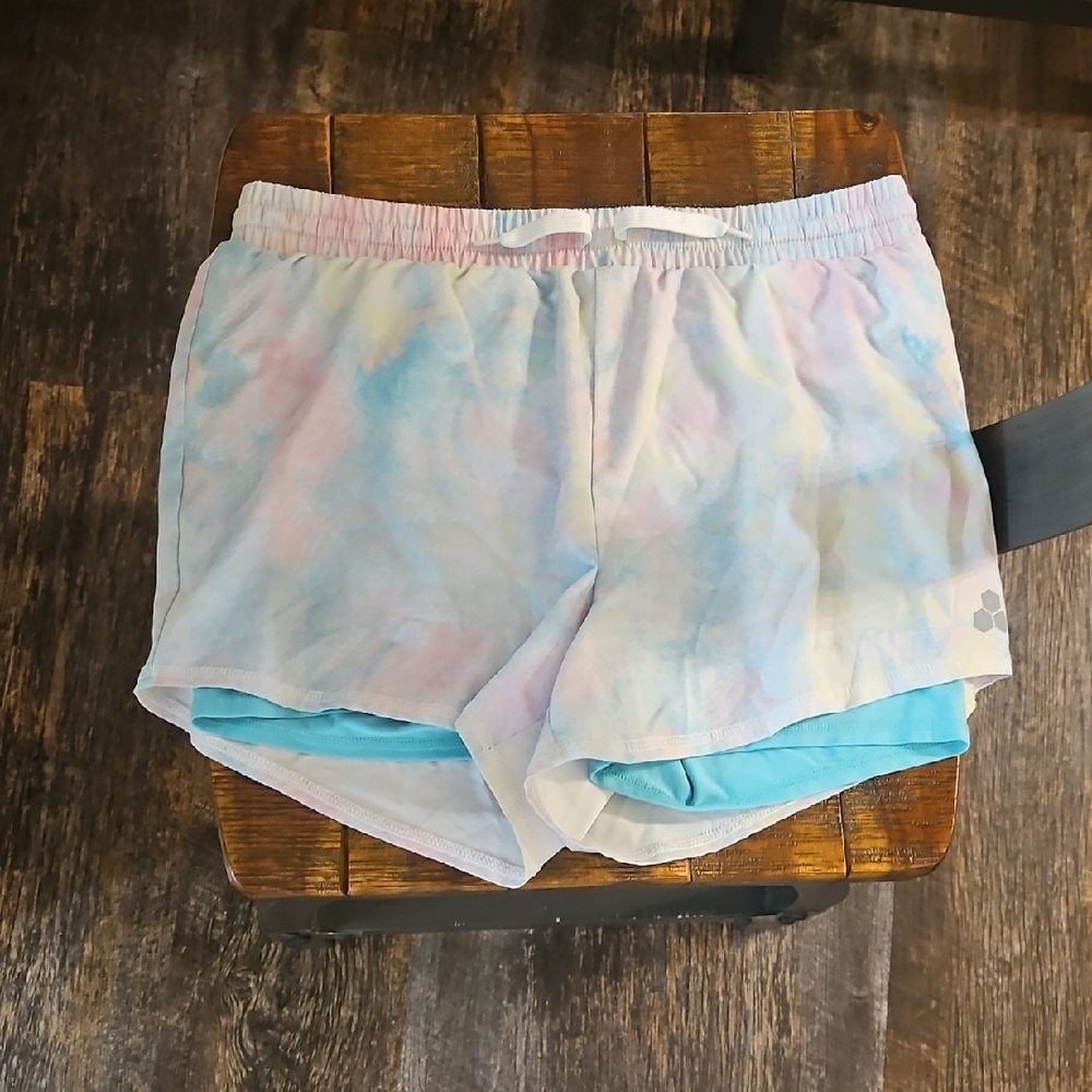 Pastel Tie-Dye Women's Shorts